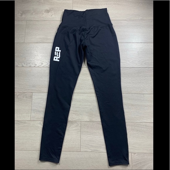 Public Myth Black High Waisted Legging Tights - Picture 3 of 10